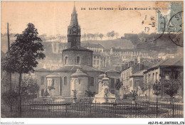 ADJP3-42-0274 - SAINT-ETIENNE - Eglise De Montaud Et Place Girod - Saint Etienne