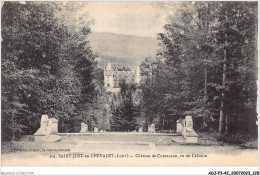 ADJP3-42-0250 - SAINT-JUST-EN-CHEVALET -  Chateau De Contenson - Vu Du Calvaire - Roanne
