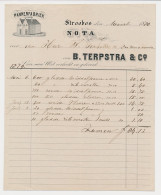 Nota Stroobos 1880 - Pannenfabriek - Holanda