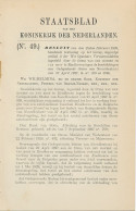 Staatsblad 1928 : Autobusdienst Eindhoven - Reusel - Documenti Storici