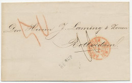 Naamstempel De Rijp 1864 - Lettres & Documents