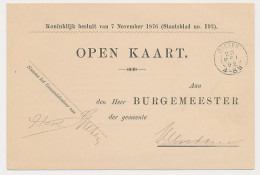 Kleinrondstempel Gieten 1892 - Unclassified