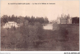 ADJP3-42-0197 - ST-JUSTEN-CHEVALET - Le Parc Et Le Chateau De Contenson - Roanne