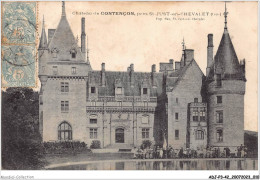 ADJP3-42-0191 - Chateau De CONTENCON Pres ST-JUST-EN-CHEVALET  - Roanne