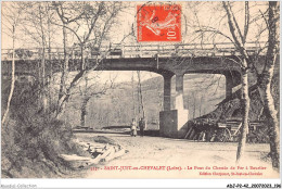 ADJP2-42-0182 - SAINT-JUST-EN-CHEVALET - Le Pont Du Chemin De Fer A Bourlier - Otros & Sin Clasificación