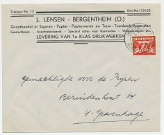 Firma Envelop Bergentheim 1940 - Sigaren / Papier / Drukwerk - Ohne Zuordnung