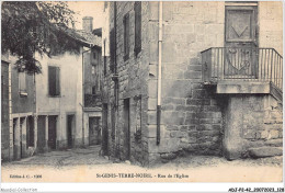 ADJP2-42-0148 -  SAINT-GENIS-TERRE-NOIRE - Rue De L'eglise - Other & Unclassified
