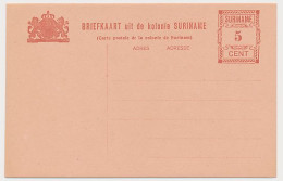 Suriname Briefkaart G. 20 - Surinam ... - 1975