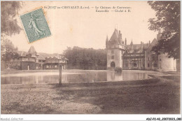 ADJP2-42-0124 -ST-JUST-EN-CHEVALET - Le Chateau De Contenson - Ensemble - Saint Just Saint Rambert