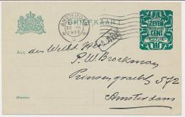 Briefkaart G. 168 A II Locaal Te Amsterdam 1922 - Ganzsachen