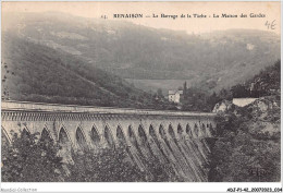 ADJP1-42-0018 - RENAISON - Le Barrage De La Tache - La Maison Des Gardes - Sonstige & Ohne Zuordnung