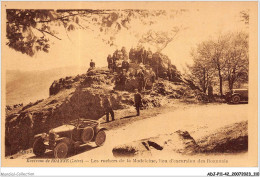 ADJP11-42-0950 - ENVIRONS DE ROANNE - Les Rochers De La Madeleine - Lieu D'excursion Des Roannais - Roanne