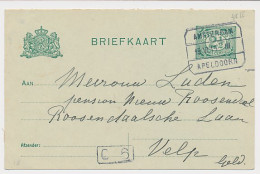 Treinblokstempel : Amsterdam - Apeldoorn III 1915 - Zonder Classificatie