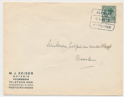 Envelop Krommenie 1940 - Notaris - Unclassified