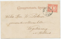 Kleinrondstempel Biezelinge 1908 - Unclassified