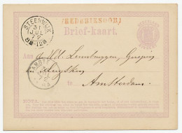 Naamstempel Frederiksoord 1872 - Briefe U. Dokumente