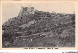ADJP11-42-0912 - Environs De BOEN - Ruines Du Chateau De Couzan - Sonstige & Ohne Zuordnung