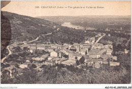 ADJP11-42-0900 - CHAVANAY - Vue Generale Et Vallée Du Rhone - Sonstige & Ohne Zuordnung