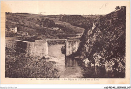 ADJP10-42-0881 - Environs De ROANNE - La Digue De PINAY Sur La Loire - Roanne