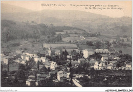 ADJP10-42-0829 - BELMONT - Vue Panoramique Prise Du Sommet De La Montagne De Montaigu - Belmont De La Loire