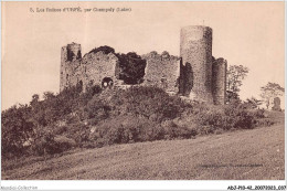 ADJP10-42-0826 - Les Ruines D'URPHE Pres CHAMPOLY - Sonstige & Ohne Zuordnung