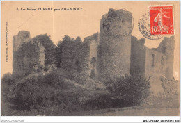 ADJP10-42-0824 - Les Ruines D'URPHE Pres CHAMPOLY - Otros & Sin Clasificación