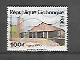 TIMBRE OBLITERE DU GABON DE  1990 N° MICHEL 1072 - Gabon (1960-...)