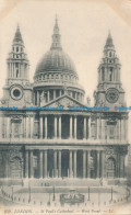 R096816 London. St Pauls Cathedral. West Front. LL. No 259 - Sonstige & Ohne Zuordnung