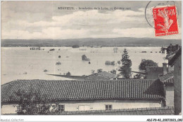 ADJP9-42-0767 - NERVIEUX - Inondation De La Loire - 17 Octobre 1907 - Andere & Zonder Classificatie