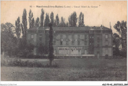 ADJP9-42-0763 - MONTROND-LES-BAINS - Grand Hotel Du Geyser - Andere & Zonder Classificatie
