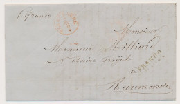 Valkenburg - Roermond 1849 - Franco - ...-1852 Préphilatélie