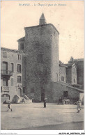 ADJP9-42-0725 - ROANNE -le Donjon Et Place Du Chateau - Roanne