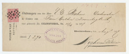 Em. 1872 Arnhem - Oudewater - Kwitantie  - Zonder Classificatie