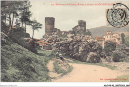 ADJP8-42-0672 - Environs De SAINT-ETIENNE Ruines Du Chateau De  ROCHETAILLEE  - Saint Etienne
