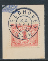 Grootrondstempel Veldhoven 1912 - Poststempels/ Marcofilie