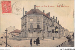 ADJP7-42-0632 - ROANNE - Rue Carnot Et Rue GAMBETTA - Roanne