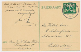 Briefkaart G. 277 F Enschede - Rotterdam 1945 - Entiers Postaux