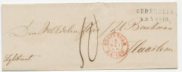 Naamstempel Ouderkerk A.D. Yssel 1868 - Lettres & Documents