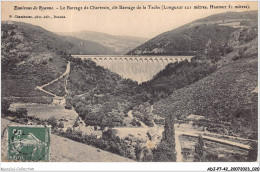 ADJP7-42-0564 - Environs De ROANNE - Le Barrage De Chartrain - Dit Barrage De La Tache - Roanne