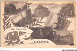 ADJP6-42-0545 - Un Bonjour De ROANNE  - Roanne