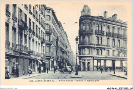 ADJP6-42-0522 - St-ETIENNE - Place Dorian - Rue De La Republique - Saint Etienne