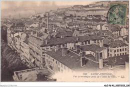 ADJP6-42-0515 - St-ETIENNE - Vue Panoramique Prise De L'hotel De Ville - Saint Etienne