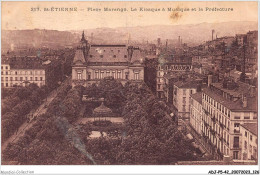 ADJP5-42-0444 - ST-ETIENNE - Place Marengo - Le Kiosque A Musique Et La Prefecture - Saint Etienne