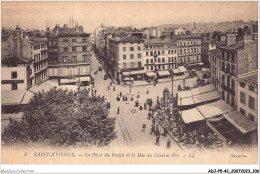 ADJP5-42-0434 - ST-ETIENNE - La Place Du Peuple Et La Rue Du Generale Foy - Saint Etienne
