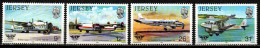 Jersey 1984 - Mi.Nr. 330 - 333 - Postfrisch MNH - Flugzeuge Airplanes - Aviones