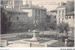 ADJP4-42-0354 - ST-ETIENNE - La Place Boivin Et Jehanne D'arc - Saint Etienne