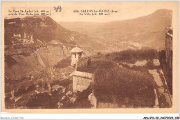 ADUP11-39-1015 - SALINS-LES-BAINS - Le Fort St-andré Pris Du Fort Belin - La Ville  - Dole