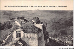 ADUP11-39-0999 - SALINS-LES-BAINS - Le Fort Belin - Vu Des Rochers De Cornaboeuf  - Dole