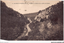 ADUP11-39-0984 - SALINS-LES-BAINS - Tunnel Et Viaduc De La Vallée St-joseph  - Dole