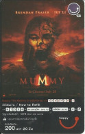 Thailand: Prepaid Happy - The Mummy In Cinemas. Transparent - Tailandia